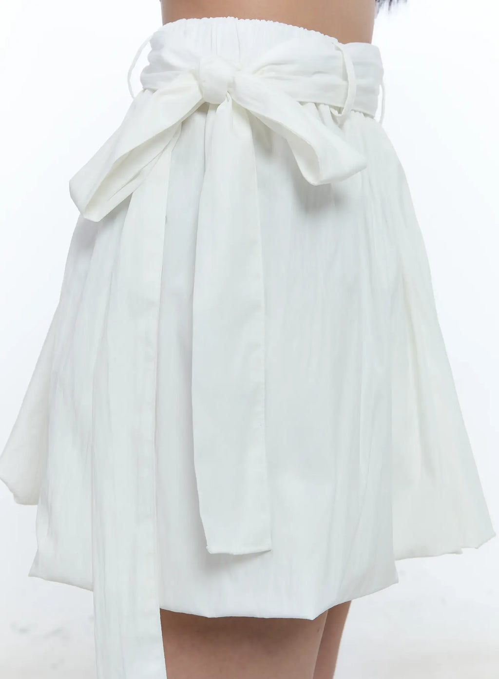 Wrap-Style Balloon Skirt CL530